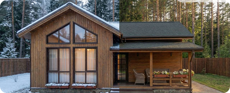 Теплые дома для жизни